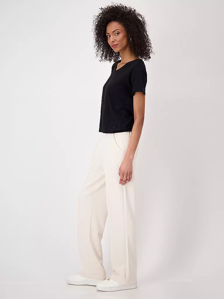 MONARI | T-Shirt  | schwarz