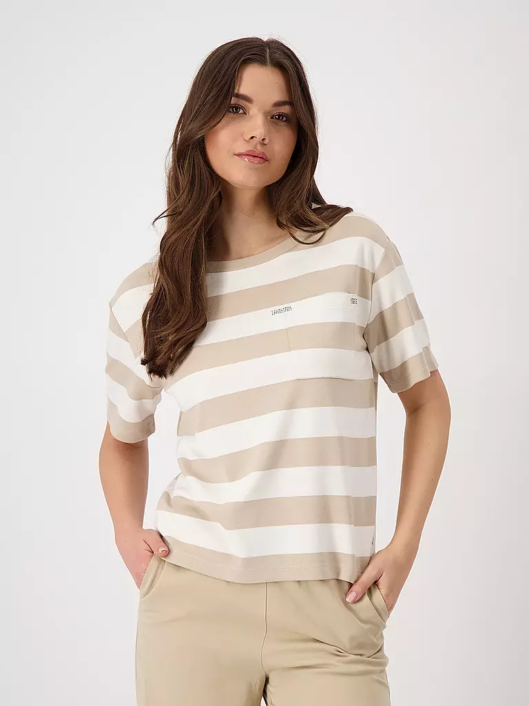 MONARI | T-Shirt SARDINIEN | camel