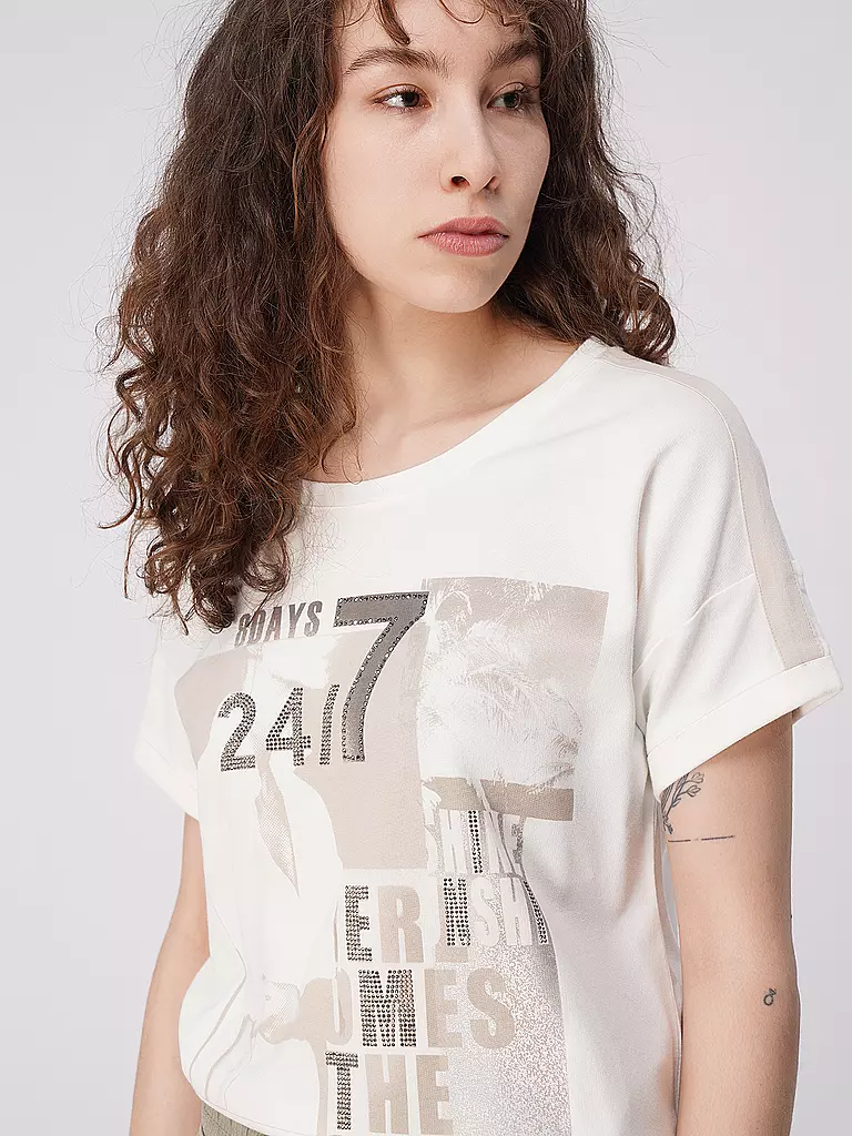 MONARI | T-Shirt | creme