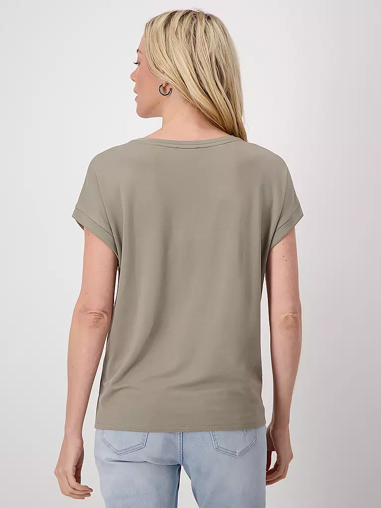MONARI | T-Shirt | grün