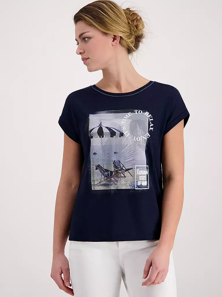 MONARI | T-Shirt | dunkelblau