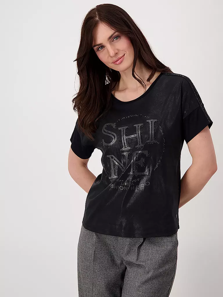 MONARI | T-Shirt | schwarz