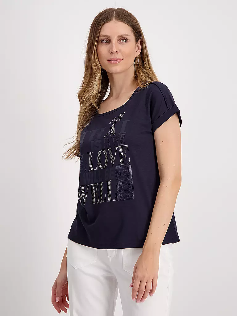 MONARI | T-Shirt | dunkelblau