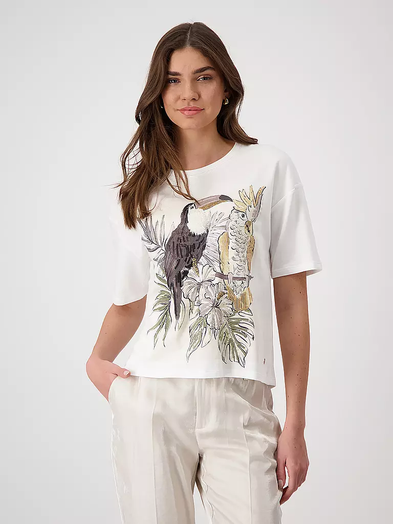 MONARI | T-Shirt | creme