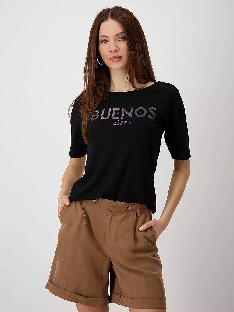 MONARI | T-Shirt | schwarz