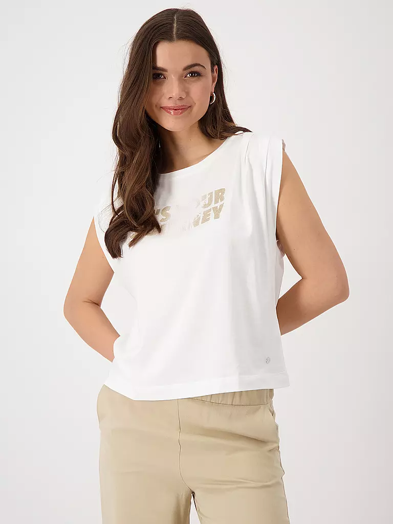 MONARI | T-Shirt | creme