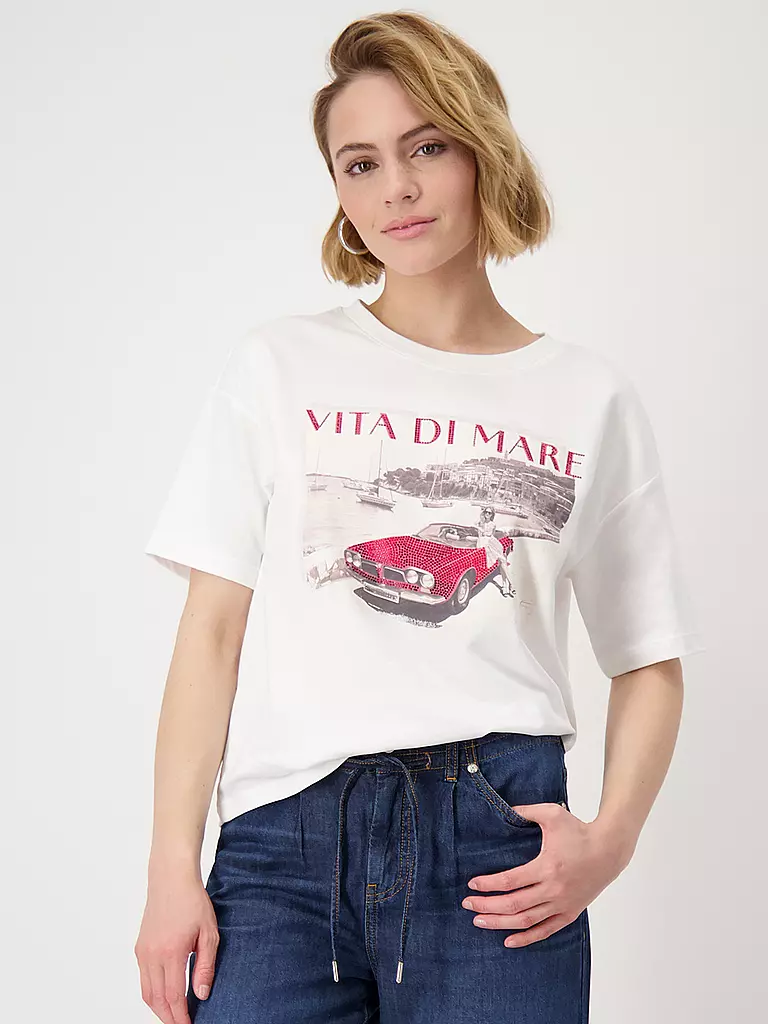 MONARI | T-Shirt | creme