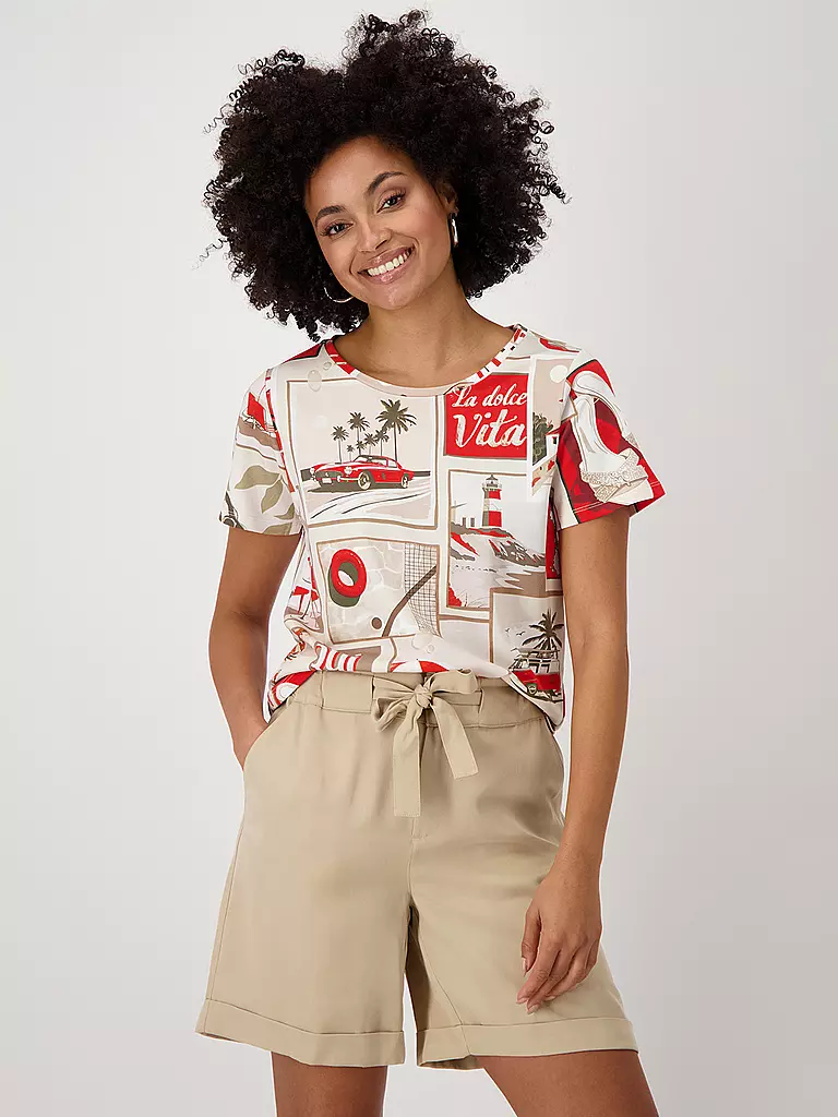 MONARI | T-Shirt | beige