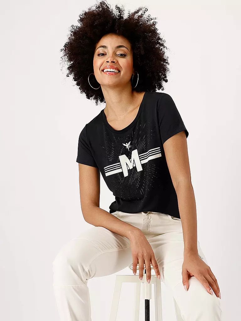 MONARI | T-Shirt | schwarz