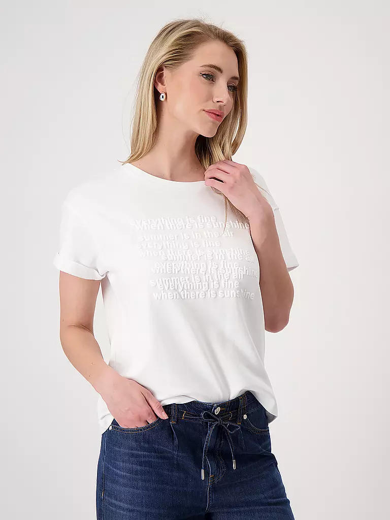 MONARI | T-Shirt | creme