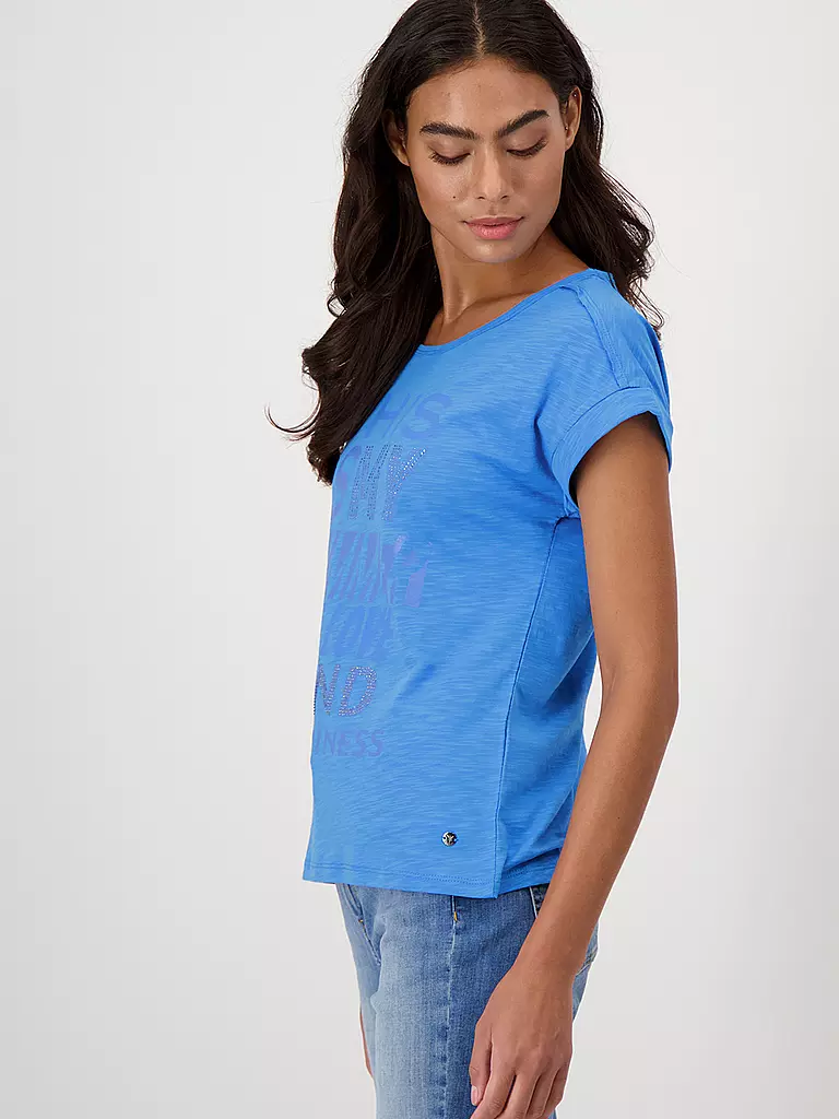 MONARI | T-Shirt | blau