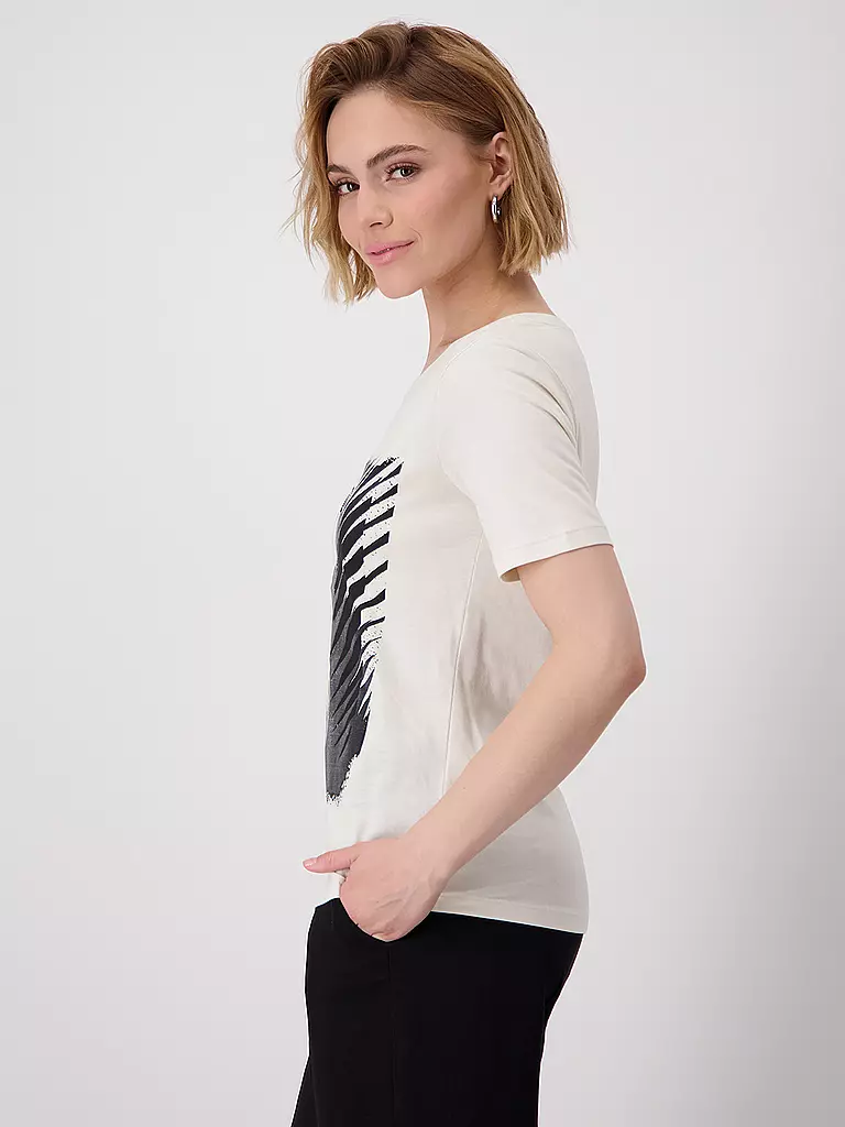 MONARI | T-Shirt | creme
