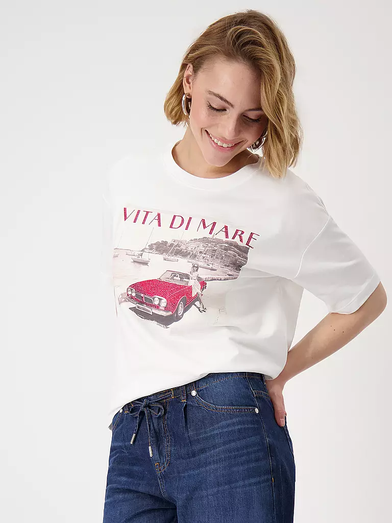 MONARI | T-Shirt | creme