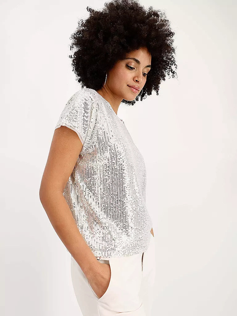 MONARI | T-Shirt | creme