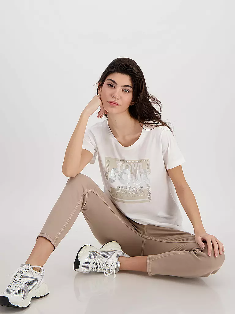 MONARI | T-Shirt | creme