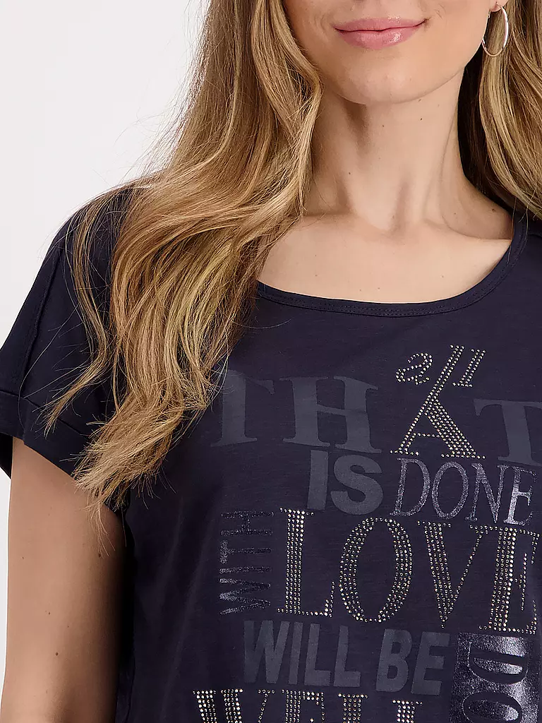 MONARI | T-Shirt | dunkelblau