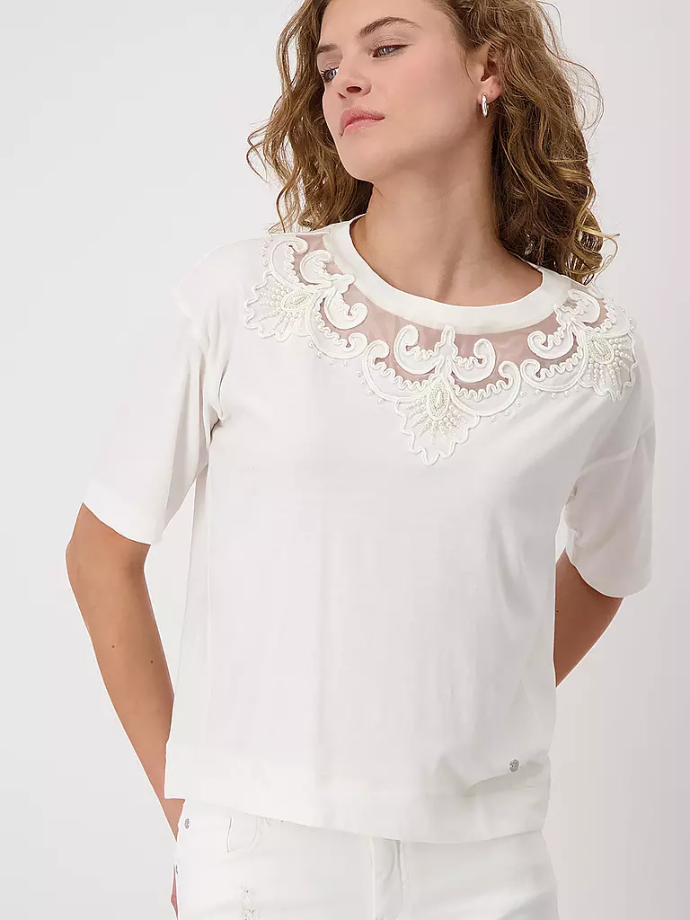 MONARI | T-Shirt | creme