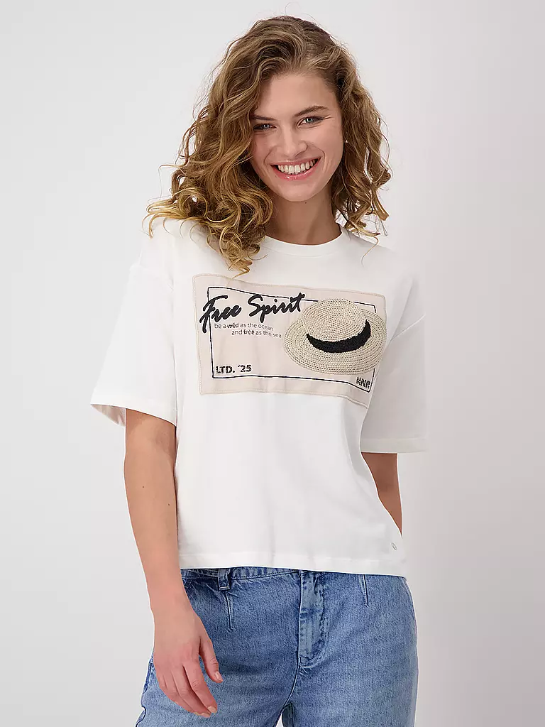 MONARI | T-Shirt | creme