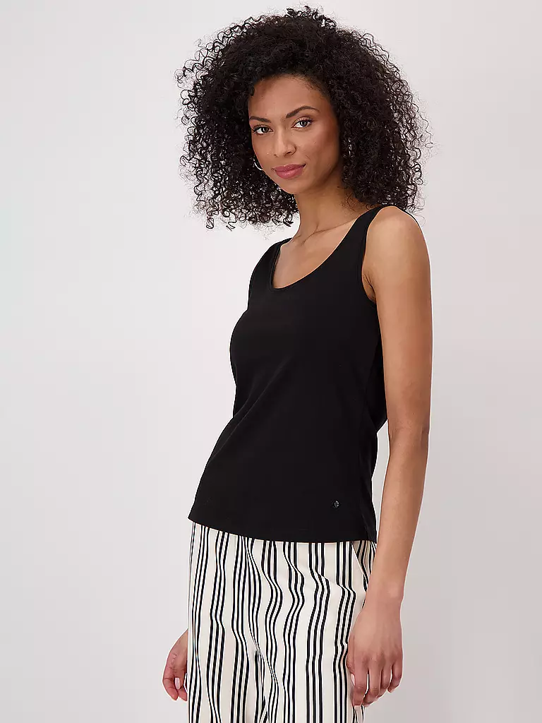 MONARI | Top  | schwarz