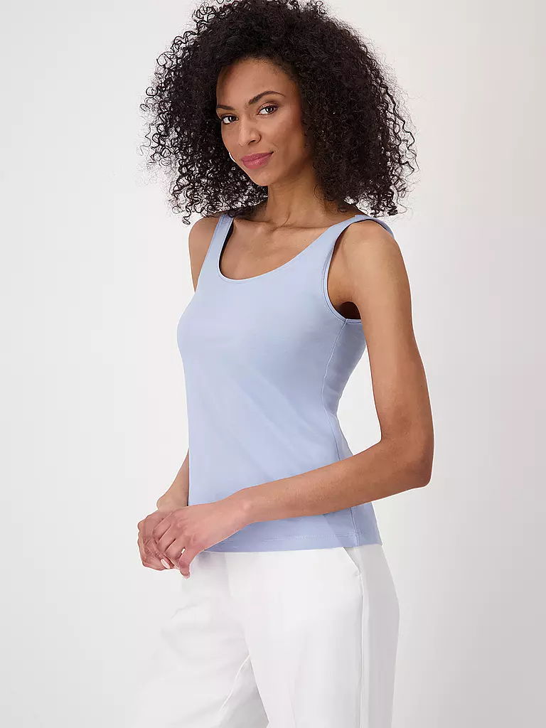 MONARI | Top  | blau