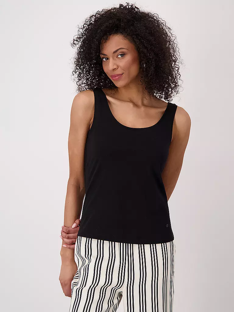 MONARI | Top  | schwarz