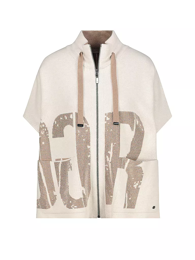 MONARI | Wende Cape - Poncho | creme