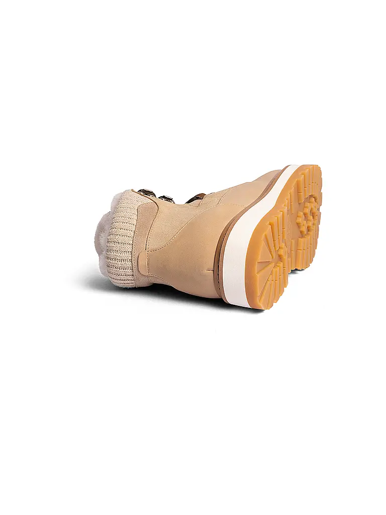 MONO | Schnürboots TAG CAP | Beige