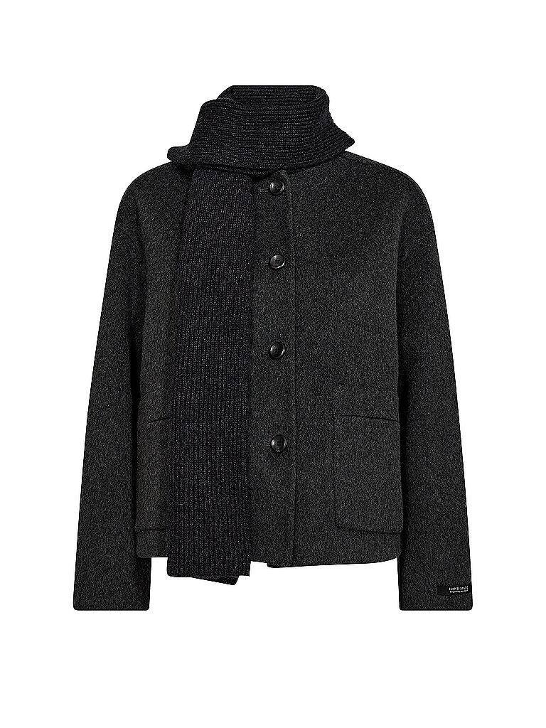 MOS MOSH Wolljacke MMMARIALOISA grau | XS