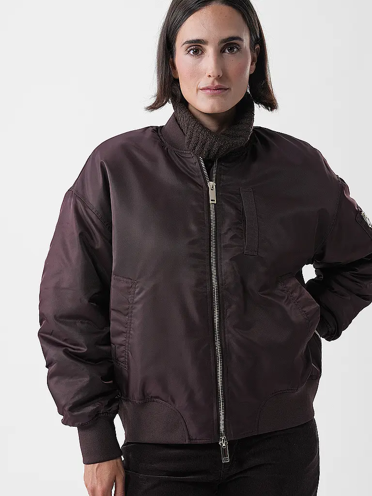 MOS MOSH | Blouson  MMRUBYBOMBER | Dunkelrot