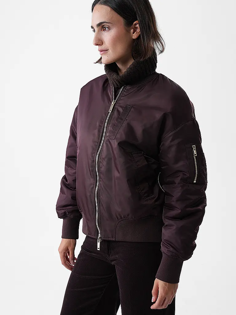 MOS MOSH | Blouson  MMRUBYBOMBER | Dunkelrot