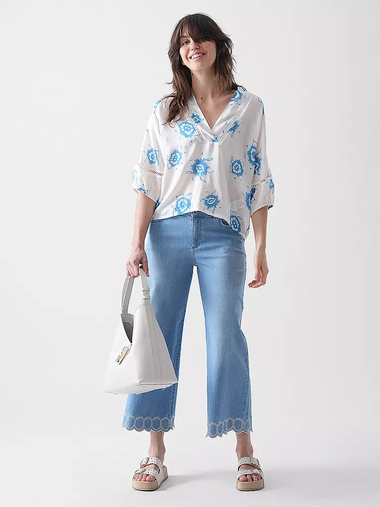 MOS MOSH | Bluse MMALEYNAFLORALISA | creme