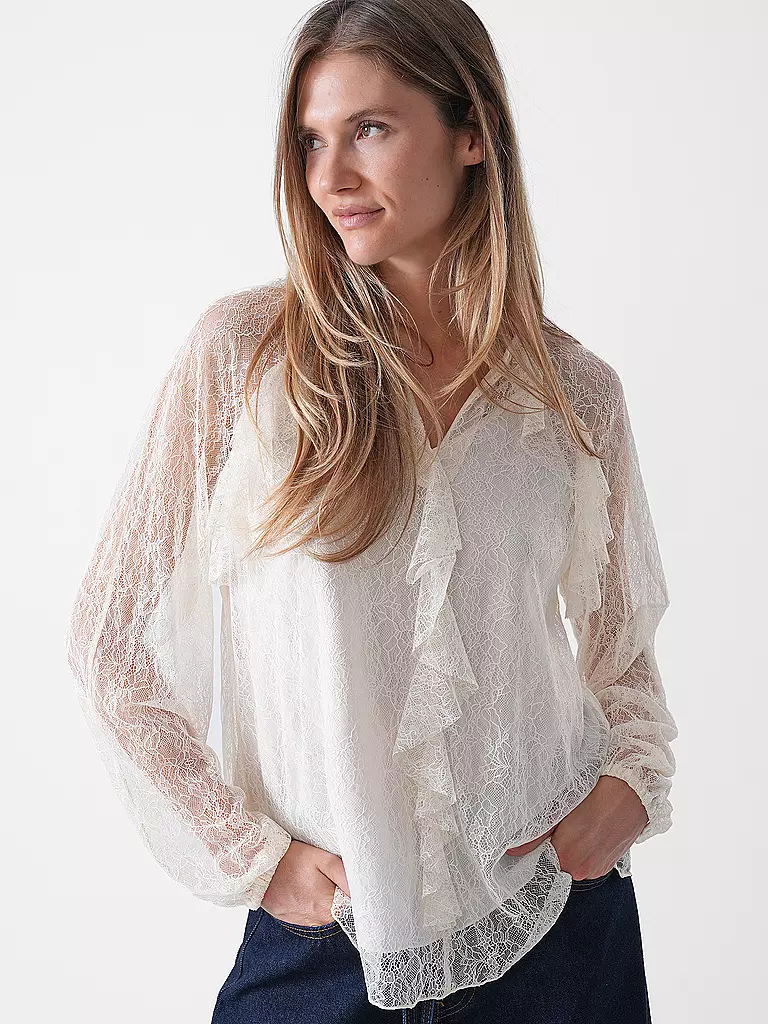 MOS MOSH | Bluse MMEIKALACE | creme