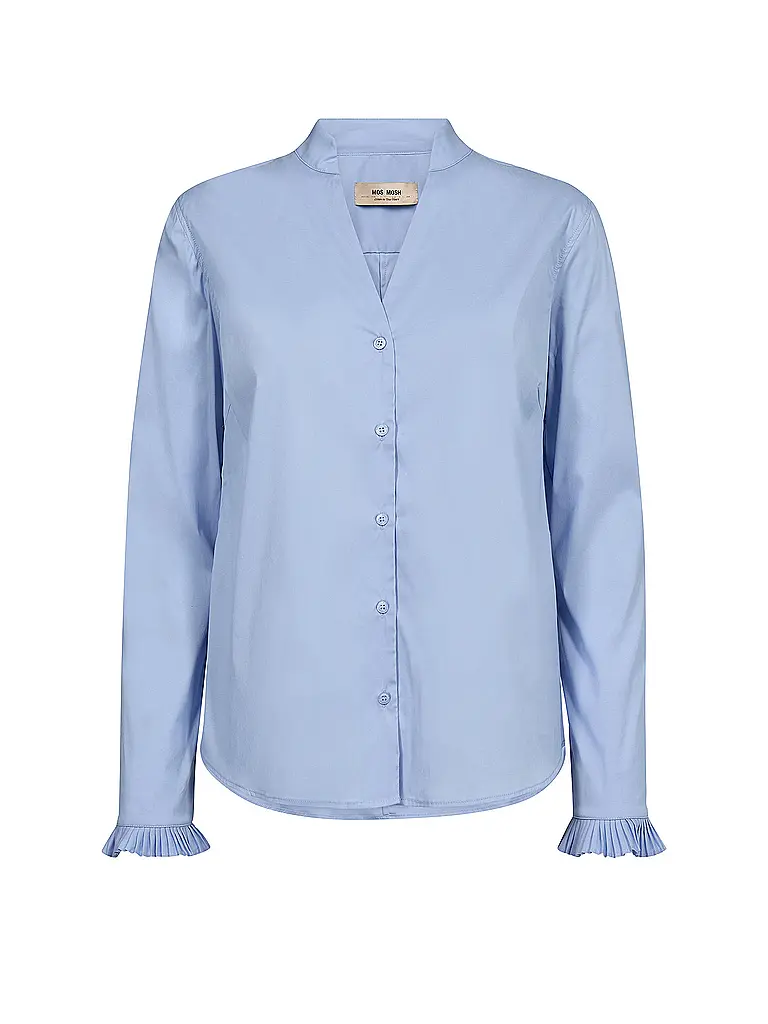 MOS MOSH | Bluse MMHASSIEPLEAT | hellblau