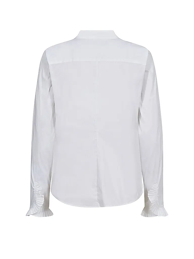 MOS MOSH | Bluse MMHASSIEPLEAT | weiss