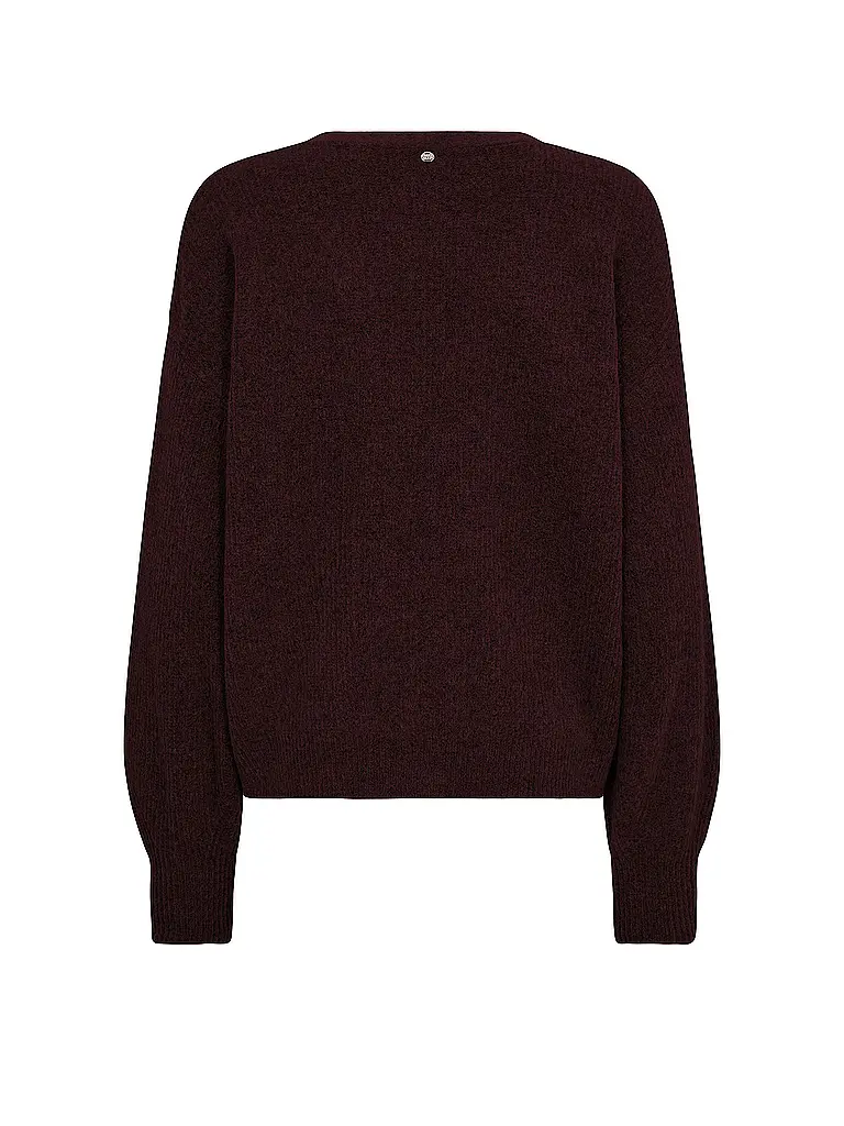 MOS MOSH | Cardigan MMTHORAV | dunkelrot