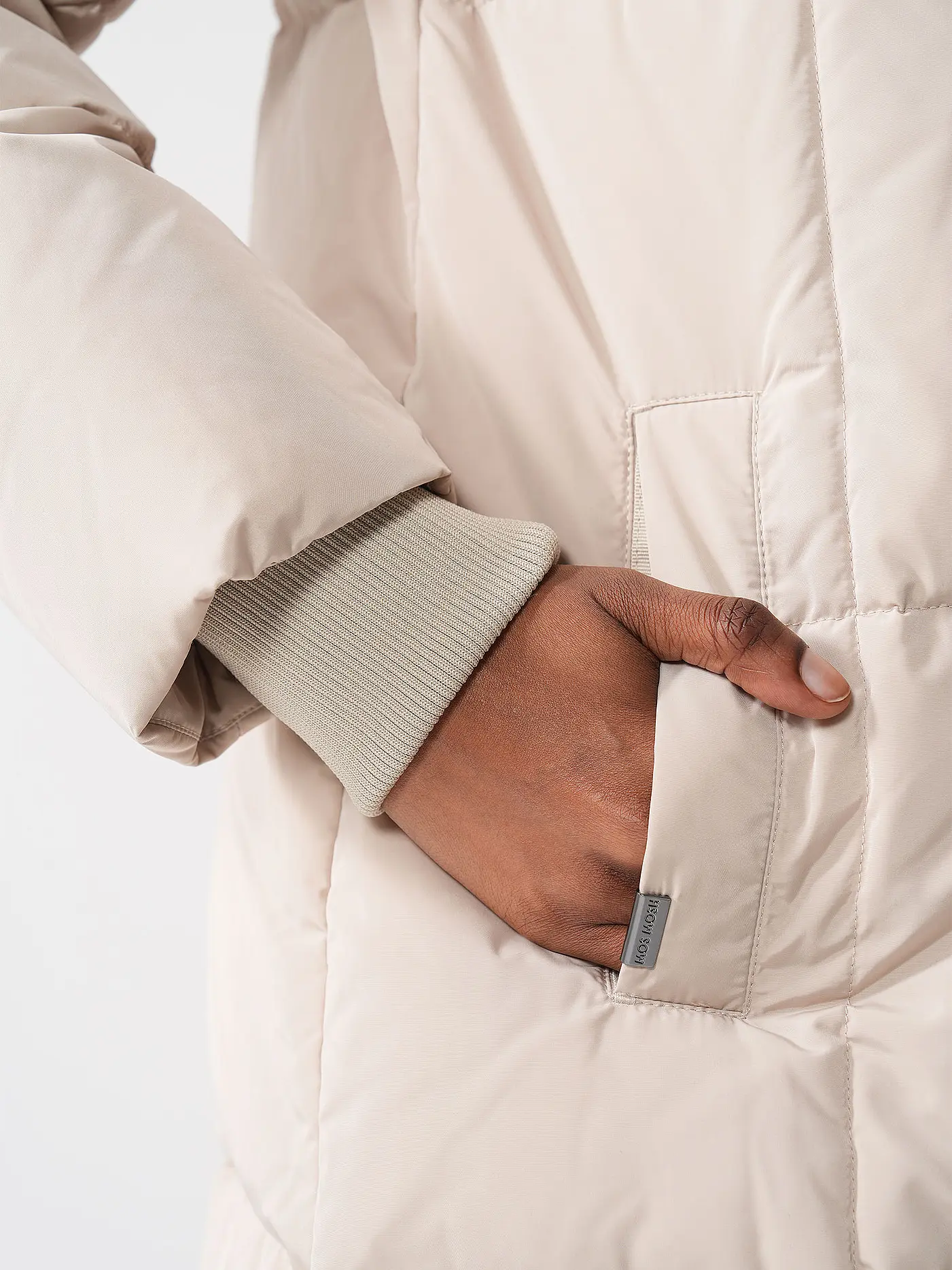 MOS MOSH | Daunenmantel MMNOVA | beige