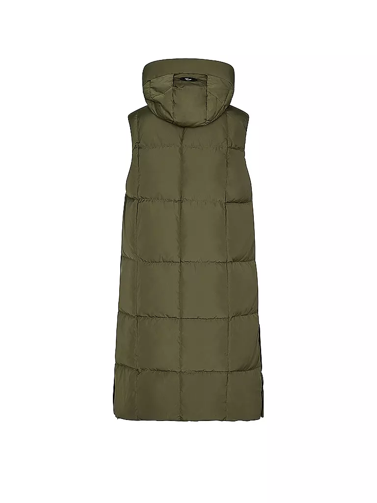 MOS MOSH | Daunensteppgilet MMNOVA SQUARE | beige