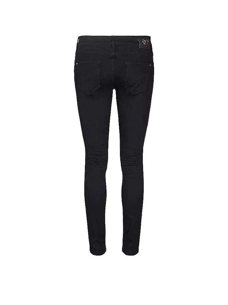 MOS MOSH | Jeans Slim-Fit "Sumner" 7/8 | schwarz
