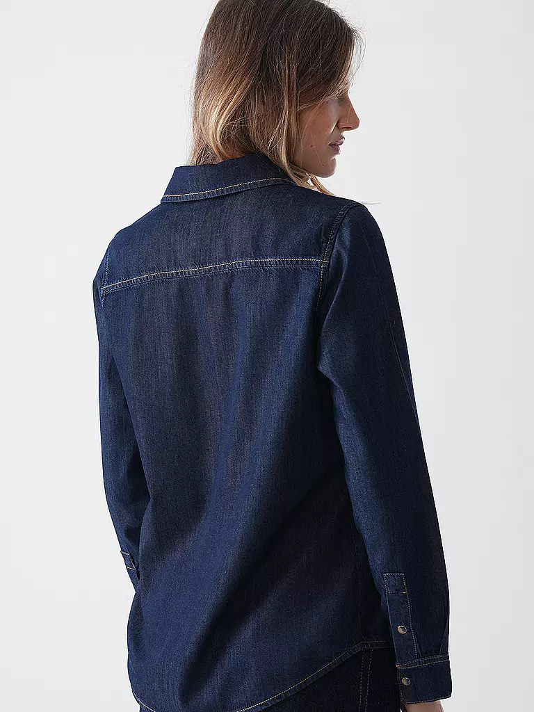 MOS MOSH | Jeansbluse MMNATALIE | dunkelblau