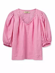 MOS MOSH | Leinenbluse MMTAISSA | pink