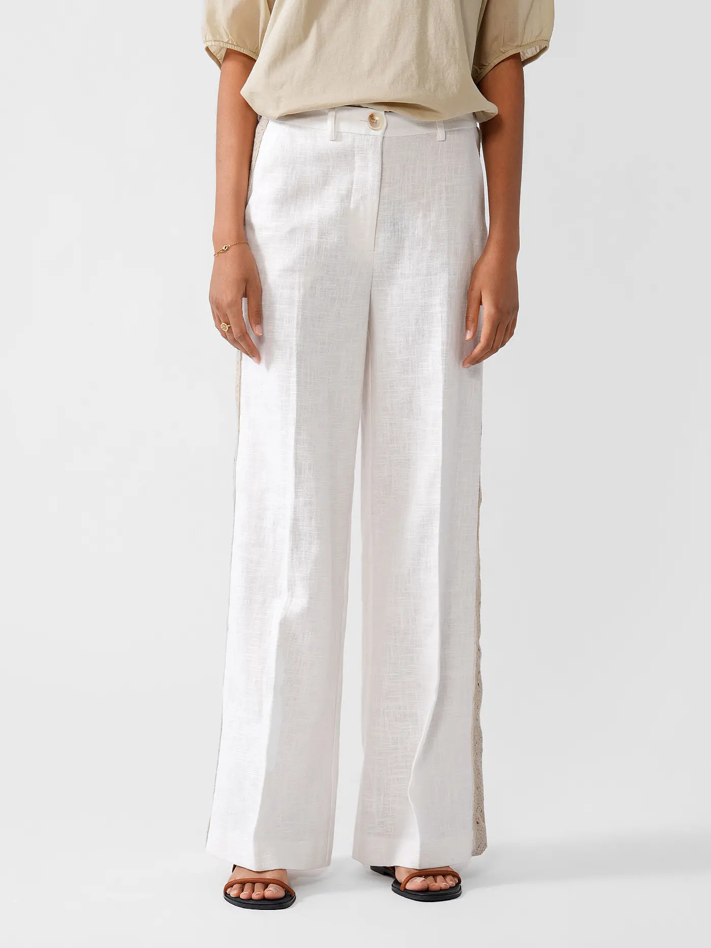 MOS MOSH | Marlenehose MMBEATA | creme