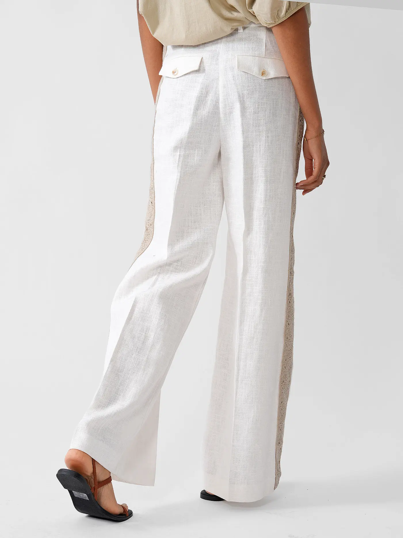 MOS MOSH | Marlenehose MMBEATA | creme