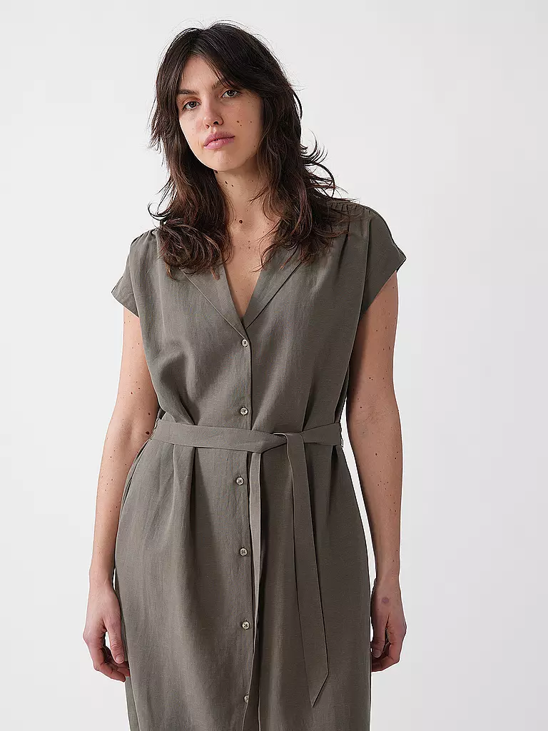 MOS MOSH | Midikleid MMNELLI | olive