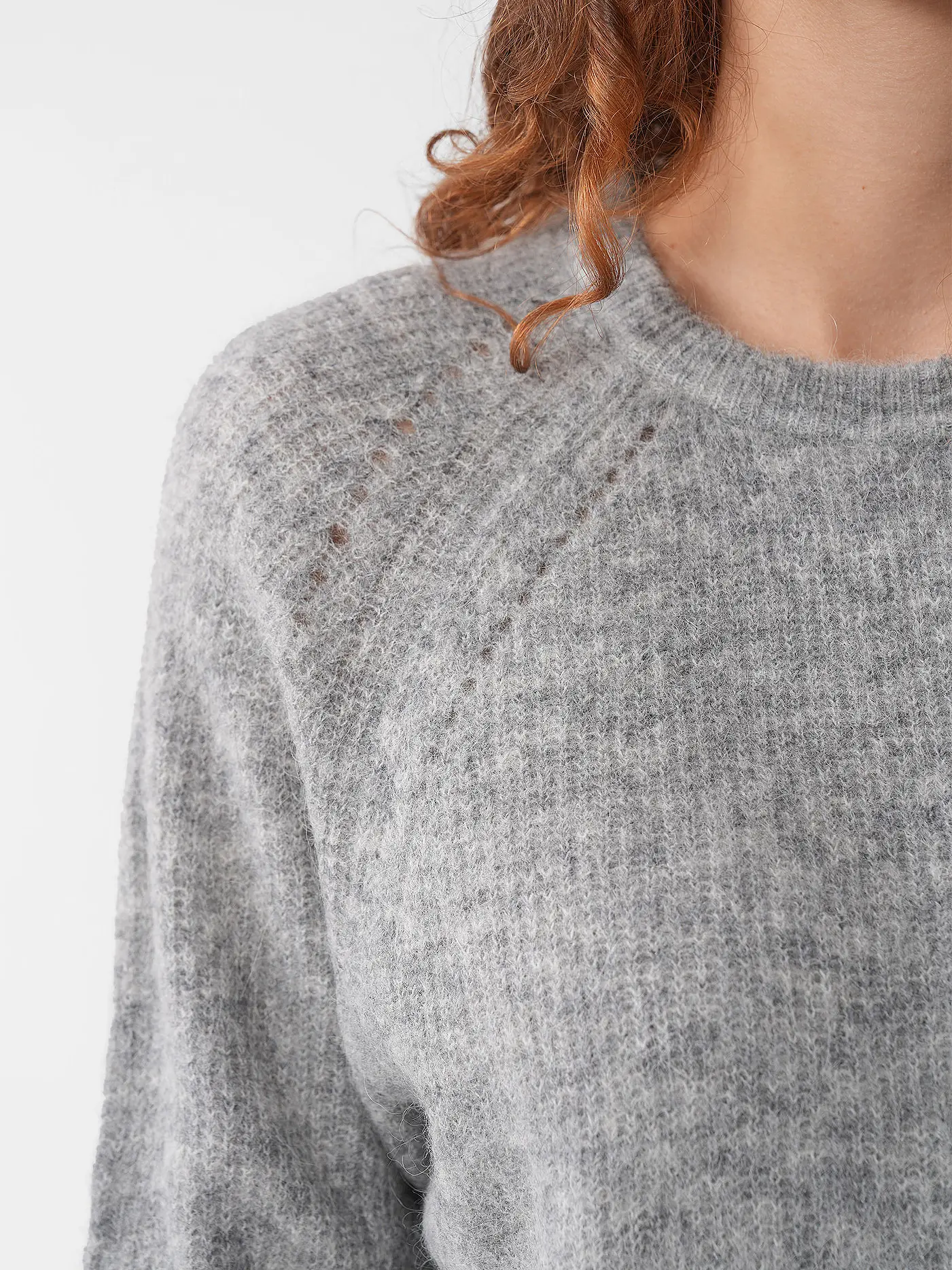 MOS MOSH | Pullover MMTAMMY | grau