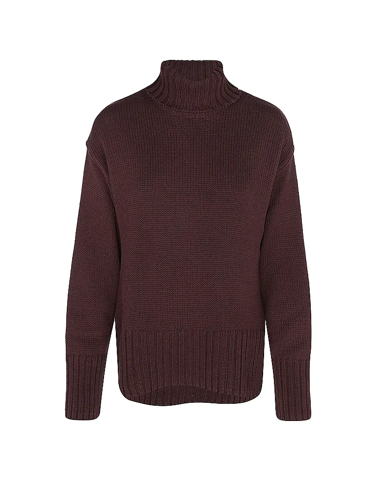 MOS MOSH | Rollkragenpullover  | dunkelrot