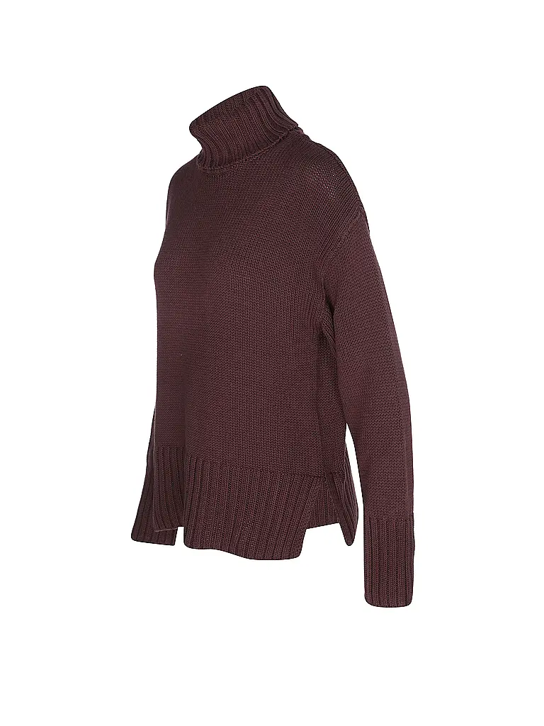 MOS MOSH | Rollkragenpullover  | dunkelrot
