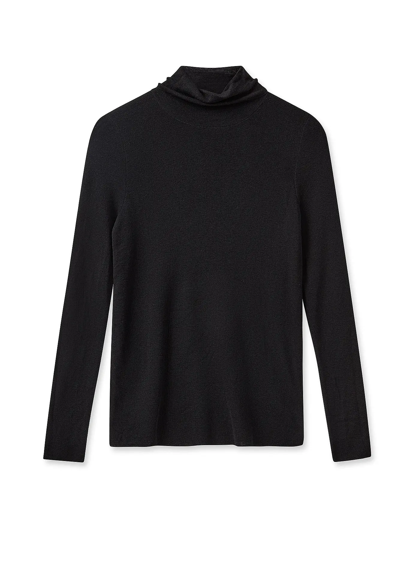 MOS MOSH | Rollkragenpullover MMBOUCH | schwarz