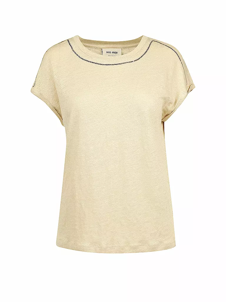 MOS MOSH | T-Shirt " Ina " | beige