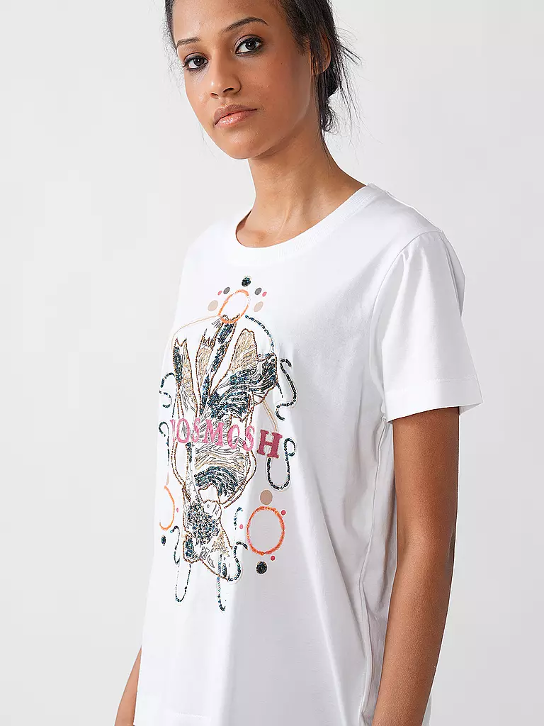 MOS MOSH | T-Shirt MMHALLINO | weiss