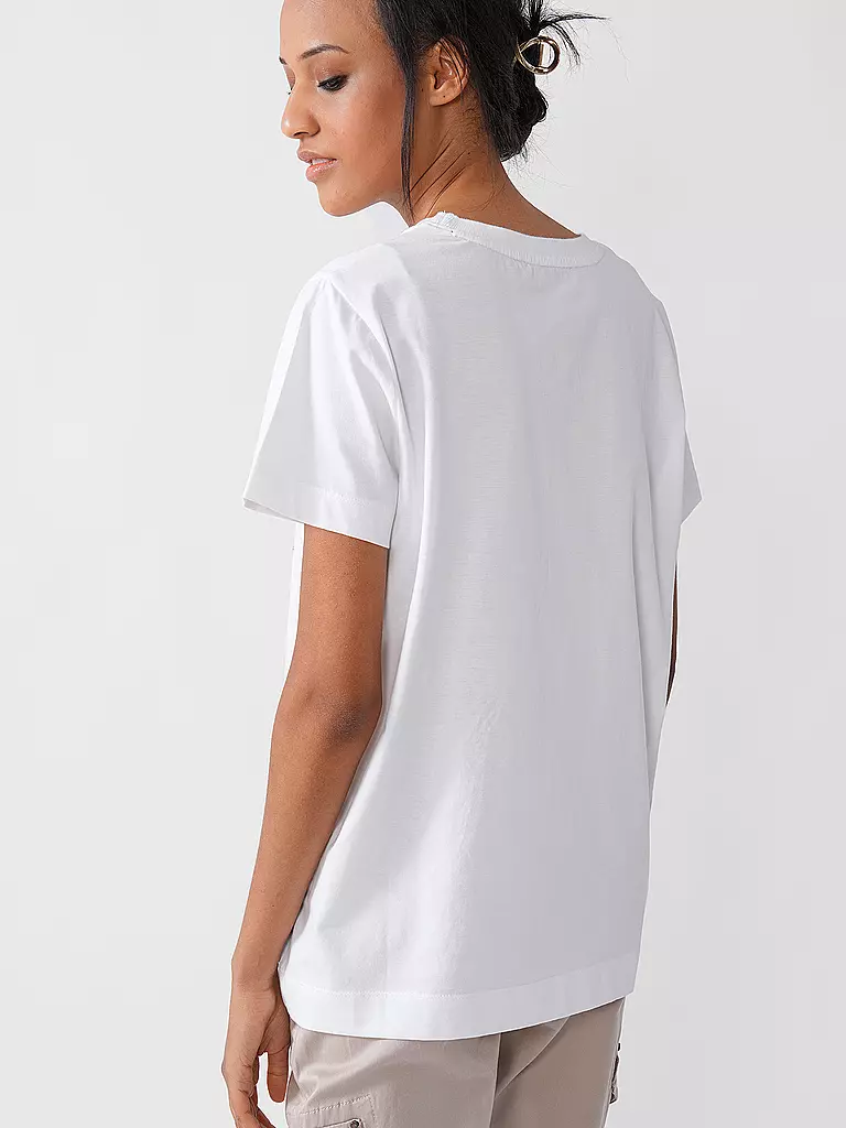 MOS MOSH | T-Shirt MMHALLINO | weiss